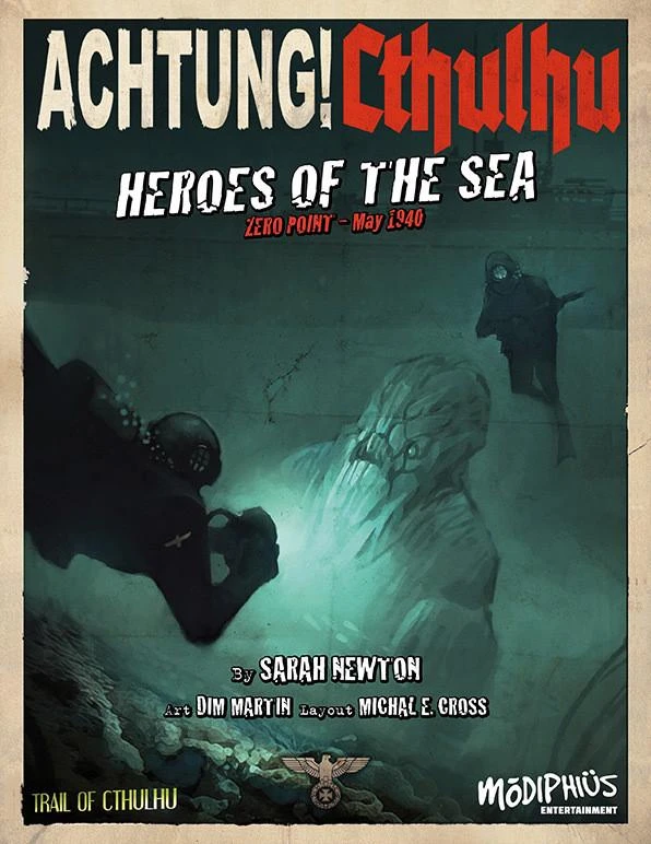 Modiphius Entertainment PDFs Achtung! Cthulhu - Zero Point - Heroes Of The Sea - Trail Of Cthulhu - PDF Modiphius Entertainment PDFs Achtung! Cthulhu - Zero Point - Heroes Of The Sea - Trail Of Cthulhu - PDF