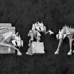 Modiphius Entertainment Achtung! Cthulhu Miniatures - Teufel Hounds