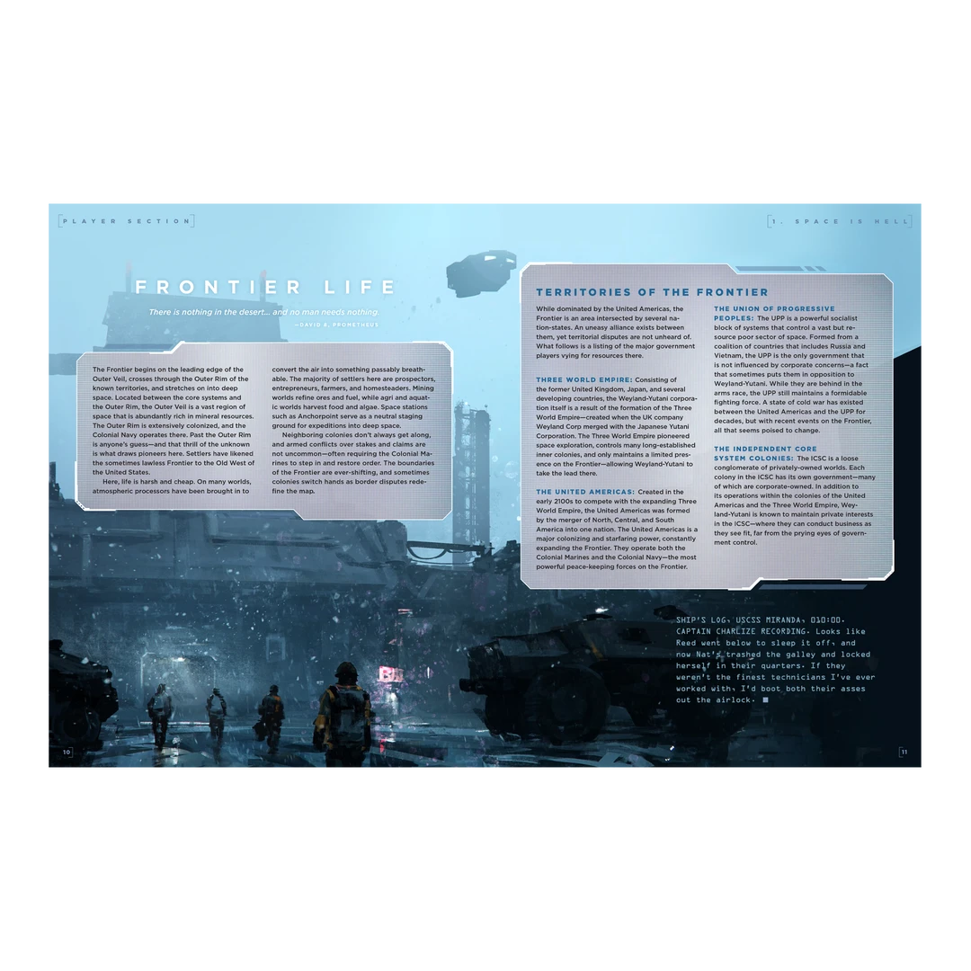 Free League Publishing Alien RPG ALIEN: RPG Core Rulebook 7 Free League Publishing Alien RPG ALIEN: RPG Core Rulebook