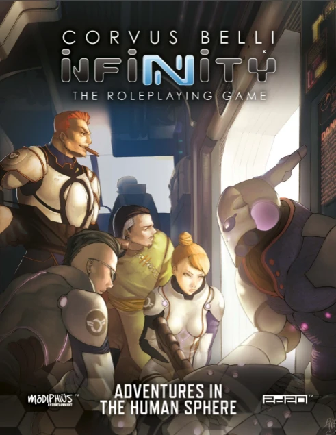 Modiphius Entertainment Infinity: Adventures In The Human Sphere Modiphius Entertainment Infinity: Adventures In The Human Sphere