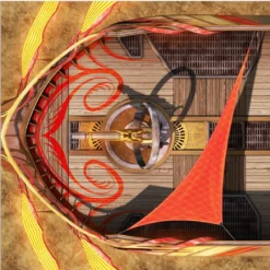 Modiphius Entertainment John Carter Of Mars: Airships Of Barsoom Tile Set