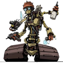 Free League Publishing Mutant: Year Zero Mutant: Mechatron – Robot Bundle