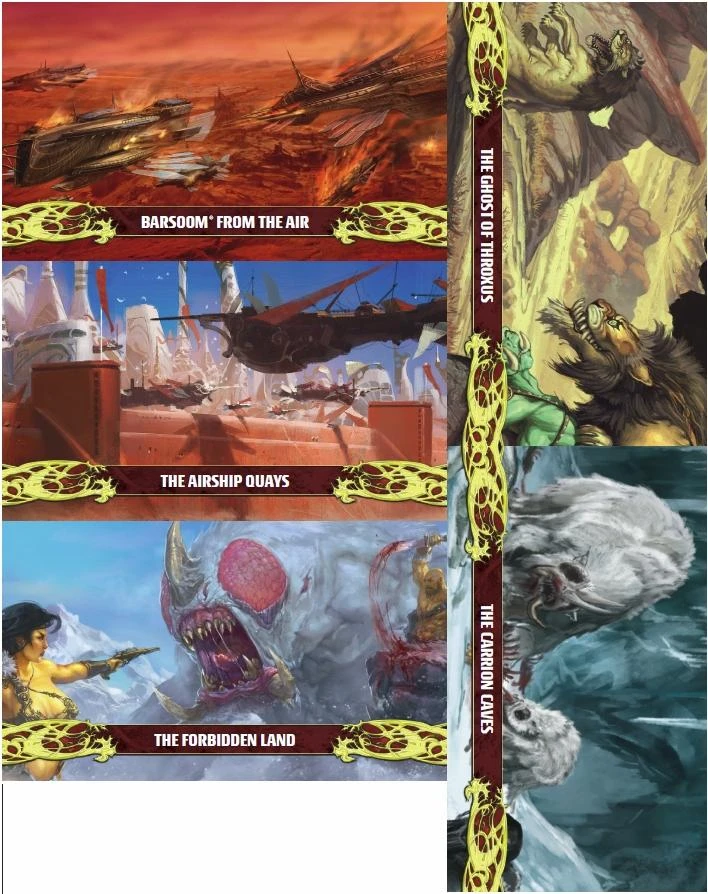 Modiphius Entertainment John Carter Of Mars: Landscape And Location Card Deck - PDF 3 Modiphius Entertainment John Carter Of Mars: Landscape And Location Card Deck - PDF