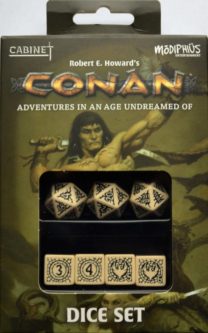 Modiphius Entertainment Conan: Player's Dice Set 3 Modiphius Entertainment Conan: Player's Dice Set