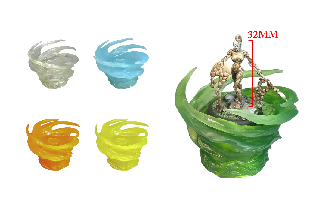 Modiphius Entertainment // Other Games // Drakerys Accessory Box: 4 Elemental Vortexes & 1 Maelstrom Modiphius Entertainment // Other Games // Drakerys Accessory Box: 4 Elemental Vortexes & 1 Maelstrom