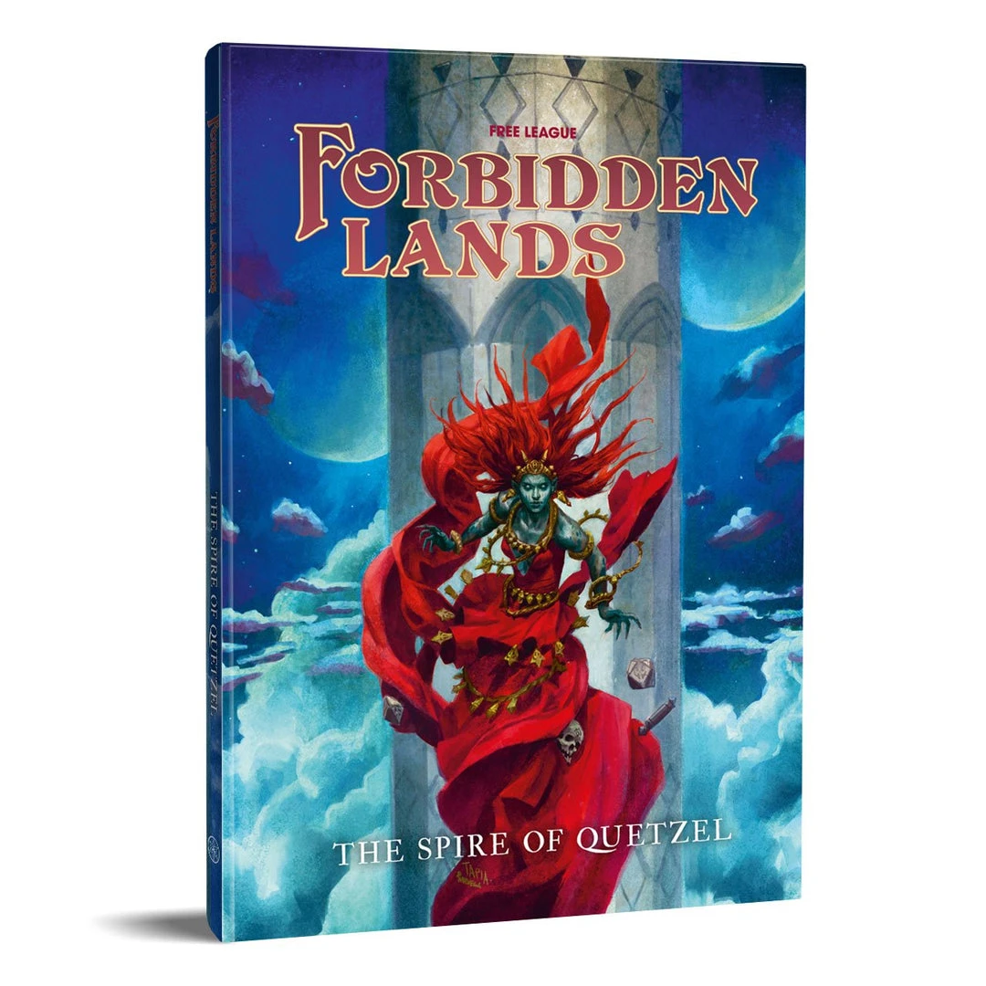 Free League Publishing Forbidden Lands: Quetzel's Spire Scenario Compendium 3 Free League Publishing Forbidden Lands: Quetzel's Spire Scenario Compendium
