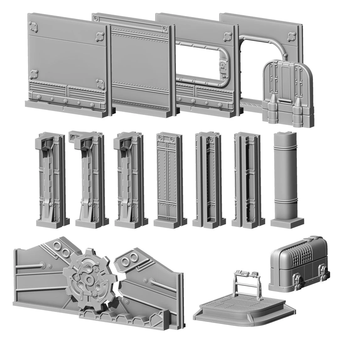 Modiphius Entertainment Fallout: Wasteland Warfare - Print At Home - Vault STL Bundle 3 Modiphius Entertainment Fallout: Wasteland Warfare - Print At Home - Vault STL Bundle