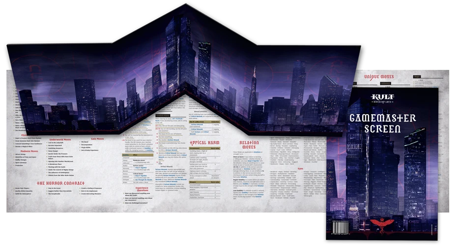 Helmgast KULT: Divinity Lost - Gamemaster Screen 3 Helmgast KULT: Divinity Lost - Gamemaster Screen