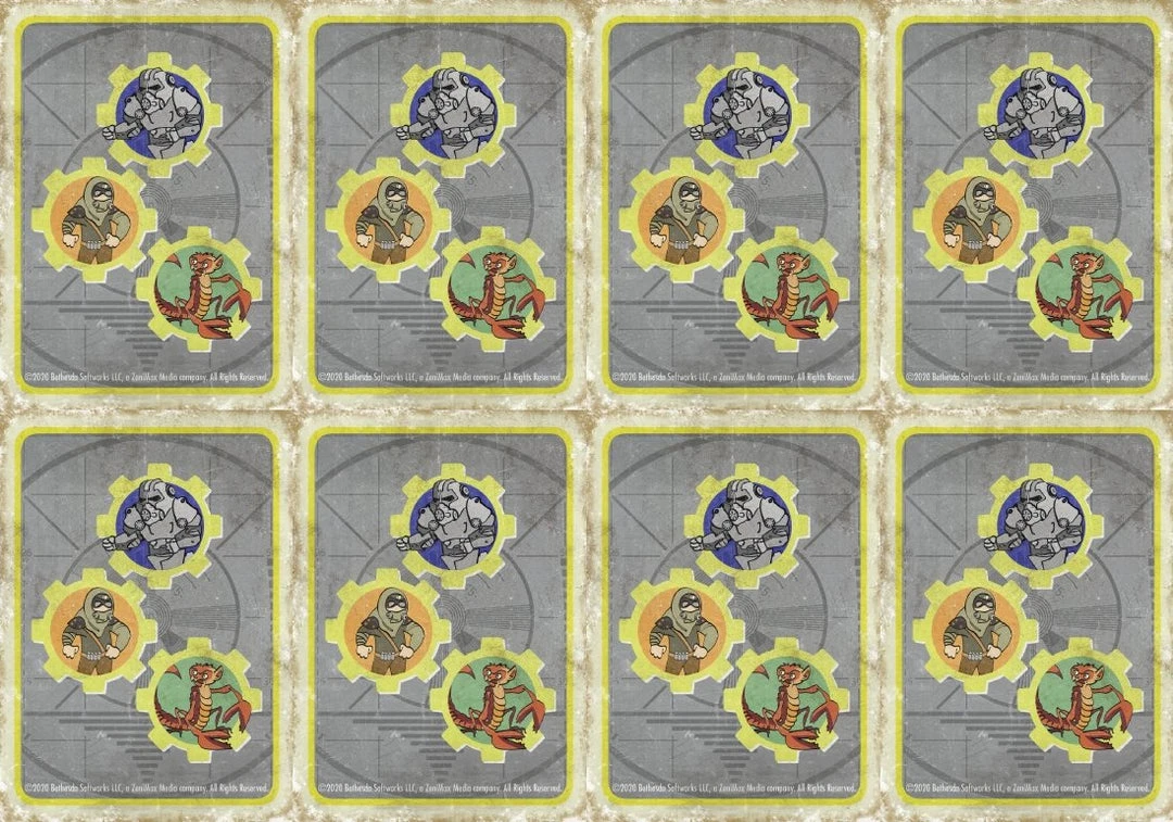 Modiphius Entertainment Fallout: Wasteland Warfare - Wave 1 AI Card Deck: Survivors, Super Mutants, Brotherhood Of Steel - PDF PDFs Modiphius Entertainment Fallout: Wasteland Warfare - Wave 1 AI Card Deck: Survivors, Super Mutants, Brotherhood Of Steel - PDF PDFs