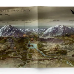 Free League Publishing Mutant: Year Zero Mutant: Genlab Alpha Map