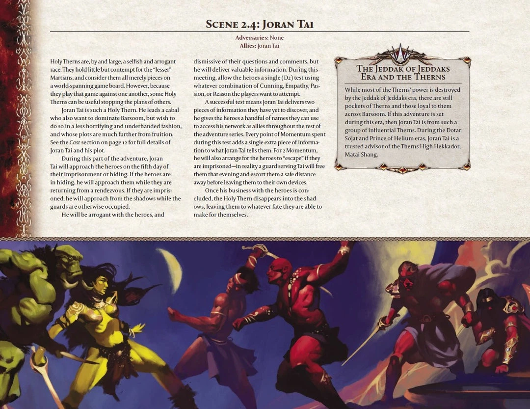 Modiphius Entertainment John Carter Of Mars: Phantoms Of Mars Campaign Book 10 Modiphius Entertainment John Carter Of Mars: Phantoms Of Mars Campaign Book