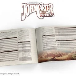 Modiphius Entertainment John Carter Of Mars: Narrator's Toolkit