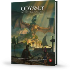 Modiphius Entertainment Odyssey Of The Dragonlords: Hardcover Adventure Book