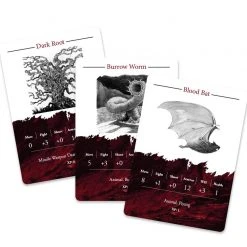 Modiphius Entertainment Rangers Of Shadow Deep Creature Card Deck 4 Modiphius Entertainment Rangers Of Shadow Deep Creature Card Deck