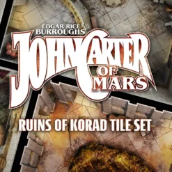 Modiphius Entertainment John Carter Of Mars: Ruins Of Korad Tile Set - PDF PDFs