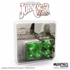 Modiphius Entertainment John Carter Of Mars John Carter Thark Dice Set