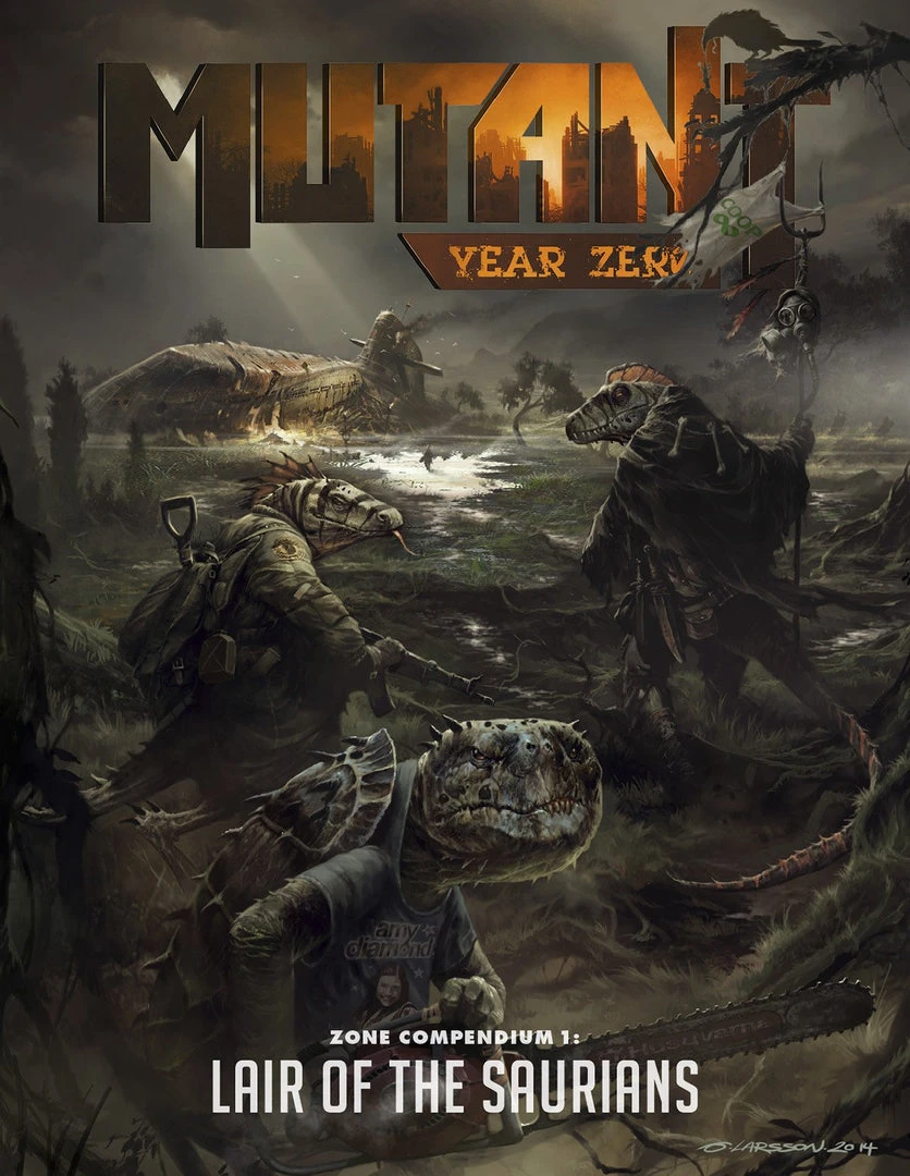 Free League Publishing Mutant: Year Zero Zone Compendium 1 - Lair Of The Saurians 3 Free League Publishing Mutant: Year Zero Zone Compendium 1 - Lair Of The Saurians
