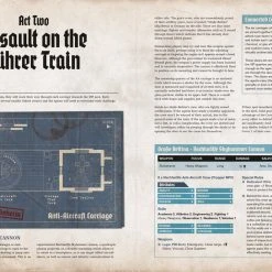Modiphius Entertainment Achtung! Cthulhu 2d20: Assault On The Fuhrer Train (PDF) PDFs
