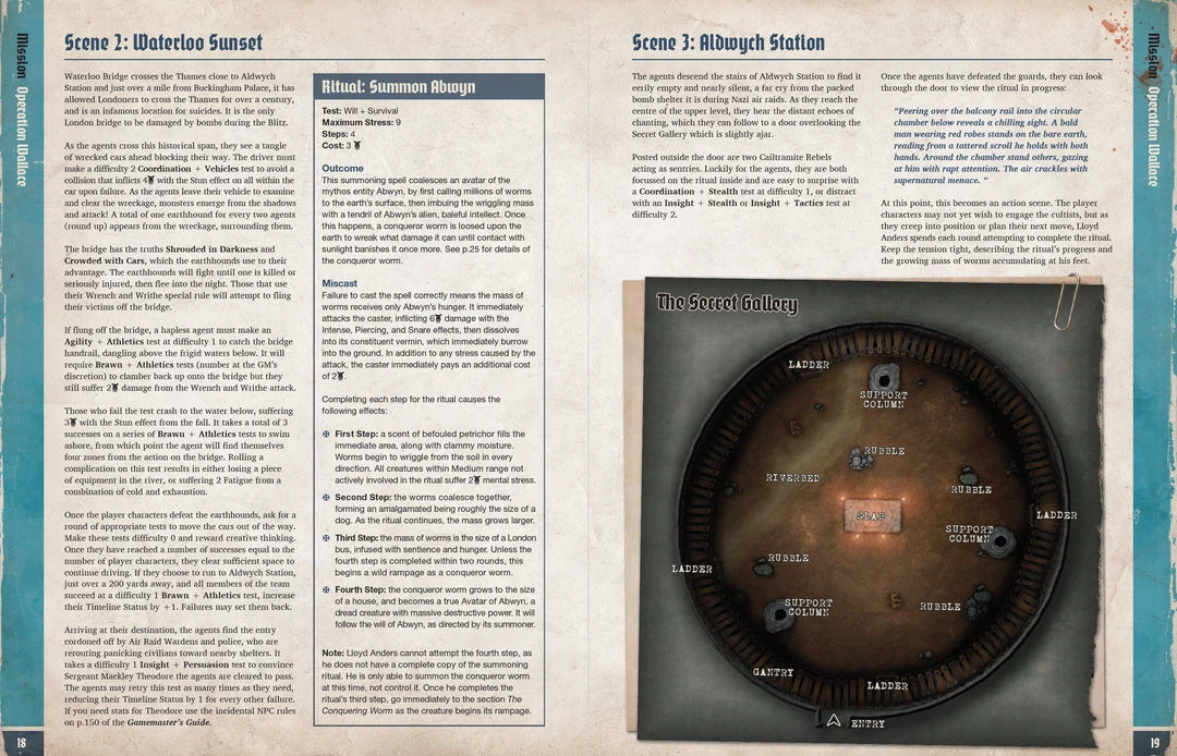 Modiphius Entertainment Achtung! Cthulhu 2d20: Operation Wallace (PDF) PDFs 5 Modiphius Entertainment Achtung! Cthulhu 2d20: Operation Wallace (PDF) PDFs