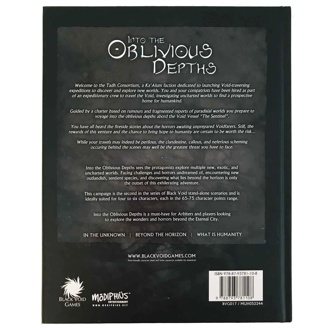 Black Void Games Black Void - Into The Oblivious Depths Black Void Games Black Void - Into The Oblivious Depths