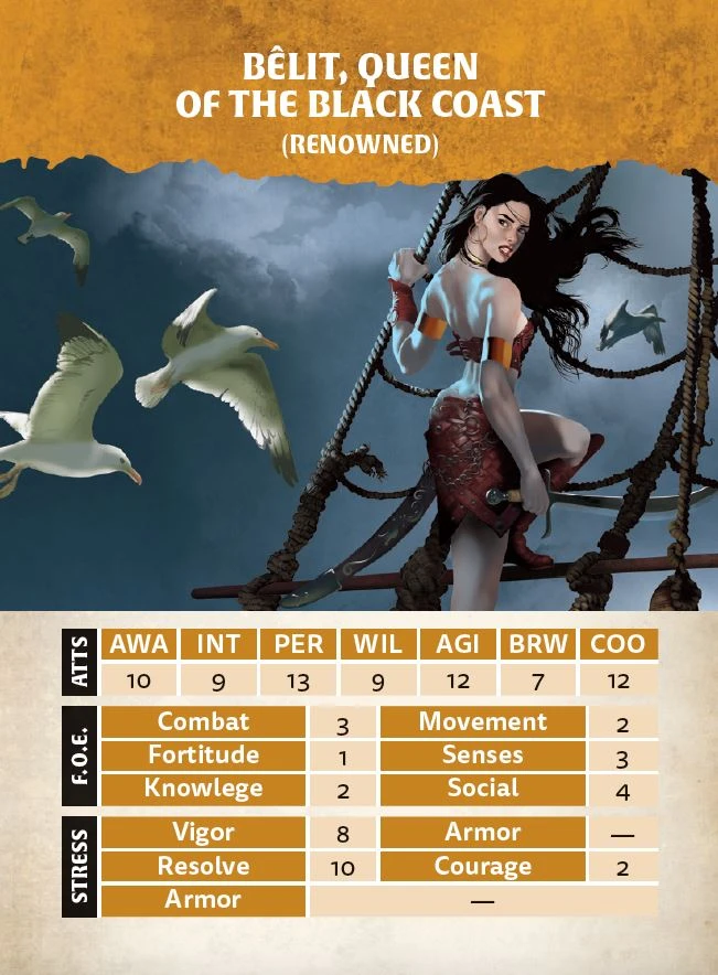 Modiphius Entertainment Conan: Encounter Cards 7 Modiphius Entertainment Conan: Encounter Cards