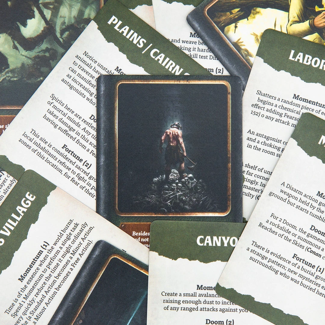 Modiphius Entertainment Conan: Location Cards 6 Modiphius Entertainment Conan: Location Cards