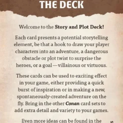 Modiphius Entertainment Conan: Story Cards