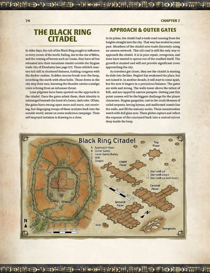 Modiphius Entertainment Conan: The Age Of Conan Sourcebook 7 Modiphius Entertainment Conan: The Age Of Conan Sourcebook