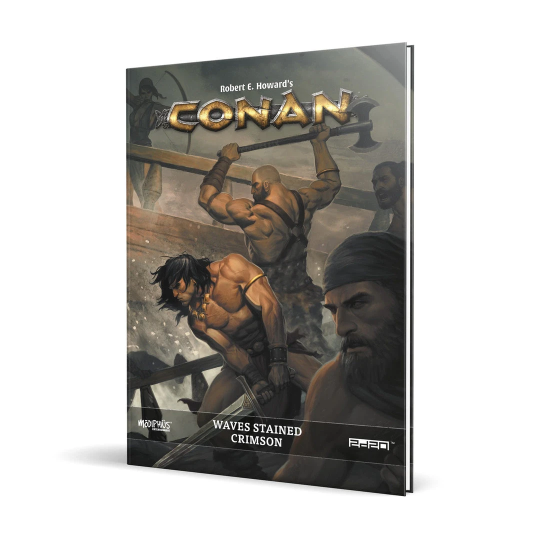 Modiphius Entertainment Conan: Waves Stained Crimson Campaign 3 Modiphius Entertainment Conan: Waves Stained Crimson Campaign