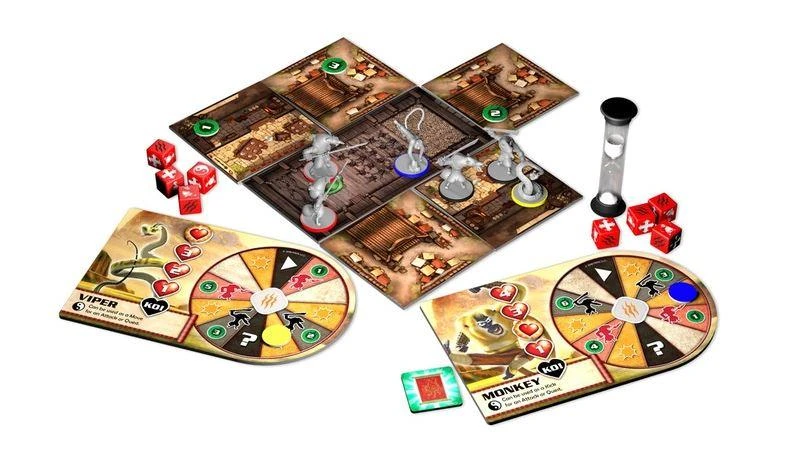 Modiphius Entertainment Kung Fu Panda Board Game Modiphius Entertainment Kung Fu Panda Board Game