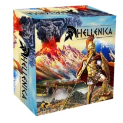 Modiphius Entertainment Hellenica: Story Of Greece Hellenica Story Of Greece + Mythic Expansion Bundle + AI Decks