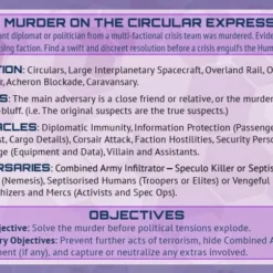 Modiphius Entertainment Infinity: GM Plot Deck - PDF