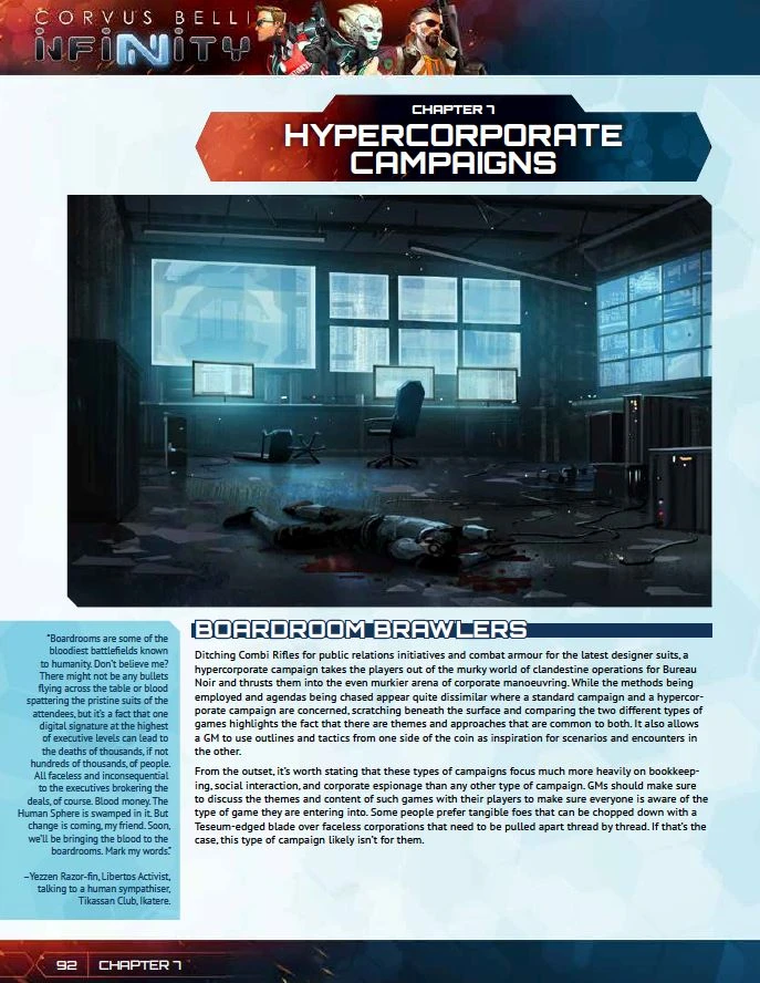 Modiphius Entertainment Infinity: Hypercorps (PDF) PDFs 7 Modiphius Entertainment Infinity: Hypercorps (PDF) PDFs
