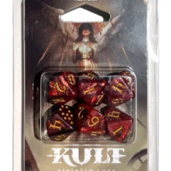 Helmgast KULT: Divinity Lost - Dice Set (Inferno Edition)