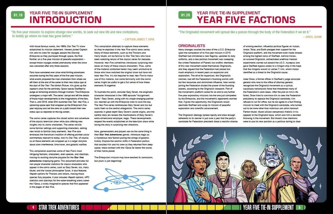 Modiphius Entertainment PDFs Star Trek Adventures IDW Year Five Tie-In PDF Modiphius Entertainment PDFs Star Trek Adventures IDW Year Five Tie-In PDF